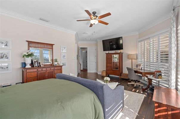 Bedroom, Home Office, Interior, Wood Texture Flooring