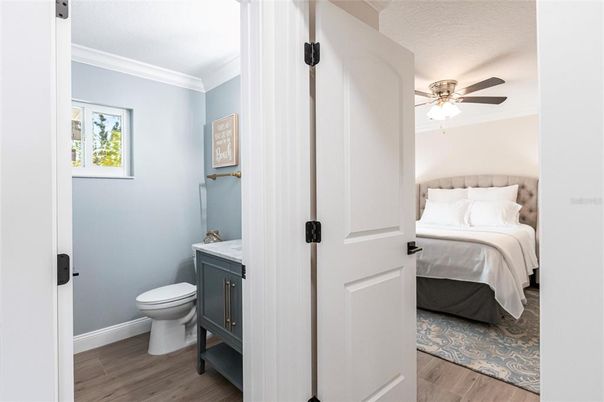 Bathroom, Bedroom, Interior, Wood Texture Flooring