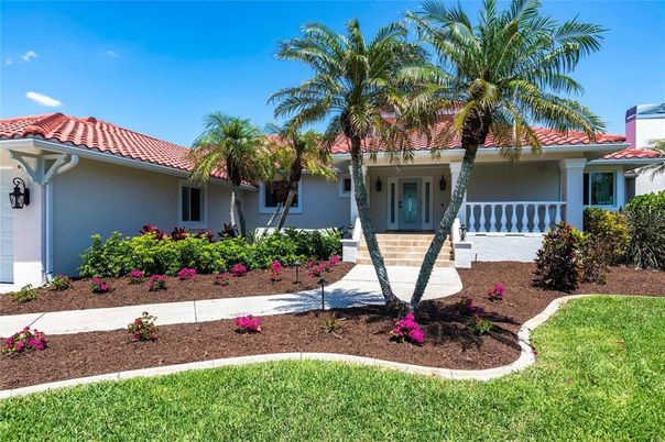 Attached, Backyard, Exterior, Facade, Mediterranean