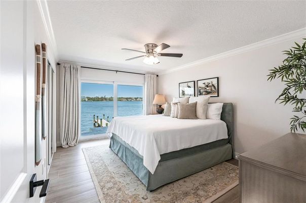 Bedroom, Interior, Water, Wood Texture Flooring