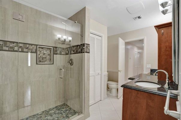 Bathroom, Glass Shower, Interior