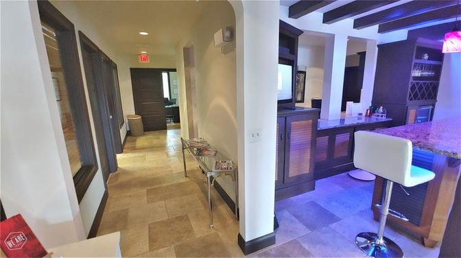 Interior, Recessed Lighting, Wooden Beams