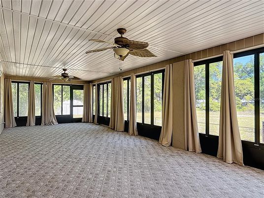 Empty room, Interior, Sun Room