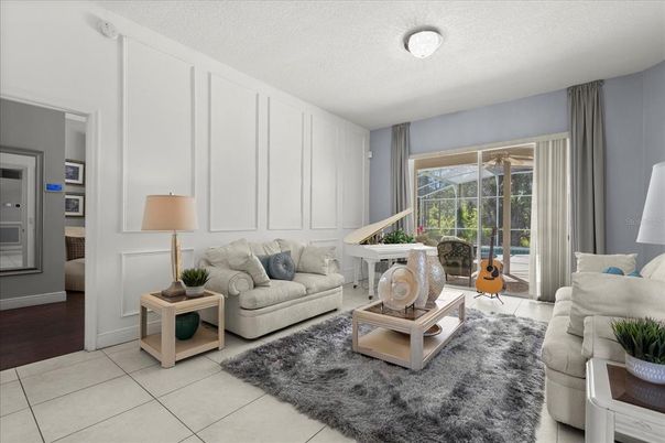 Interior, Living room, Piano