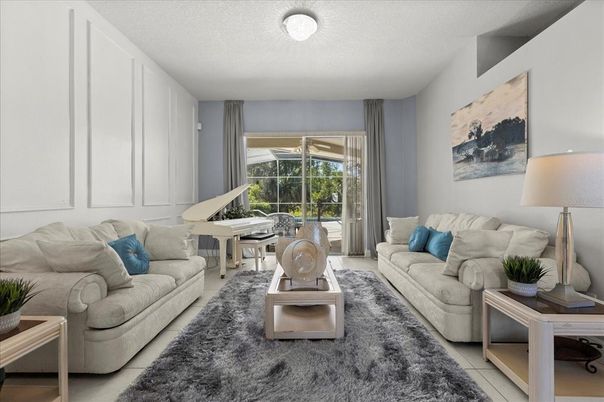 Interior, Living room, Piano