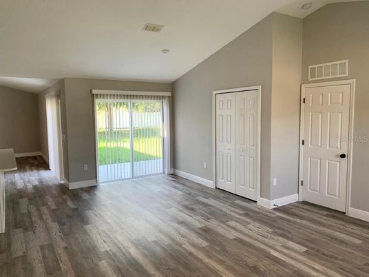 Empty room, Interior, Wood Texture Flooring