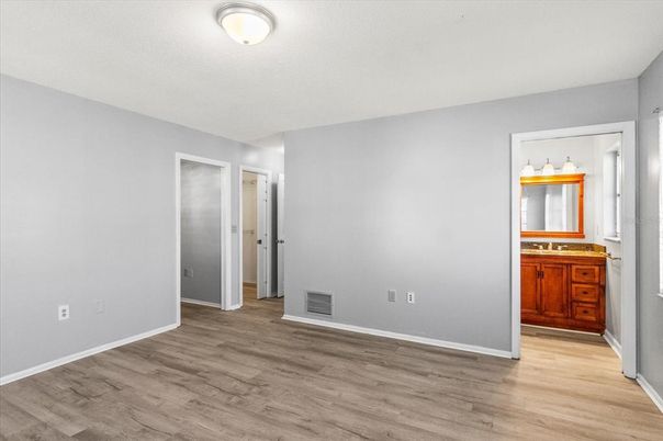 Bathroom, Empty room, Interior, Wood Texture Flooring