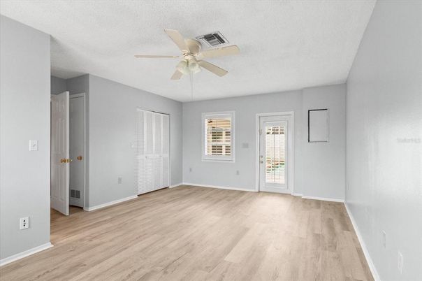 Empty room, Interior, Wood Texture Flooring