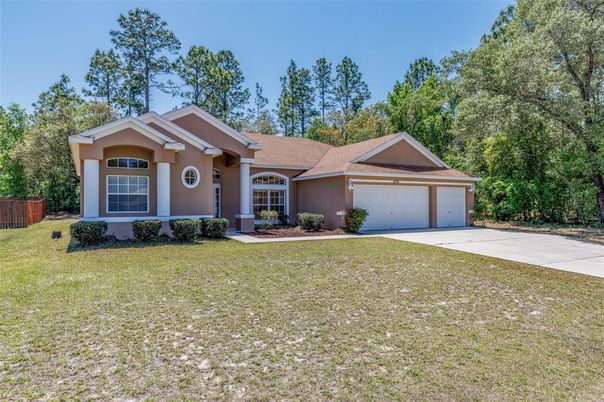 Attached, Backyard, Exterior, Facade, Ranch