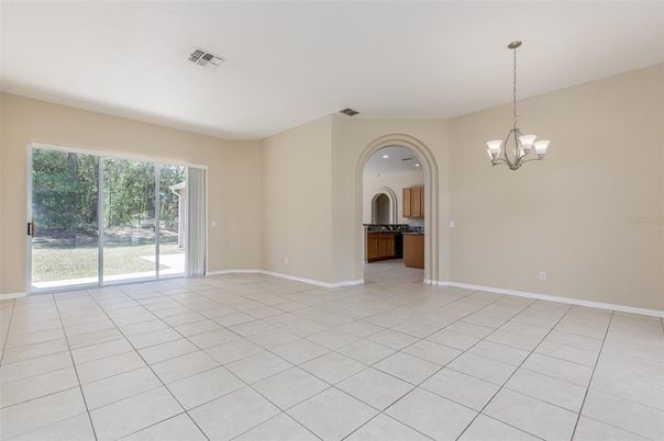 Chandelier, Empty room, Interior