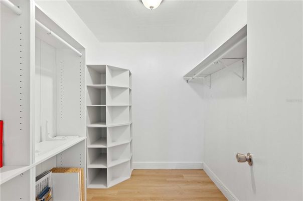 Interior, Walk-in Closets, Wood Texture Flooring