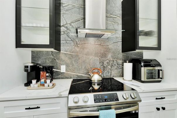 Interior, Kitchen, Marble Walls