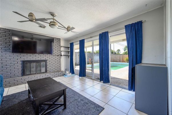 Fireplace, Interior, Stone Walls