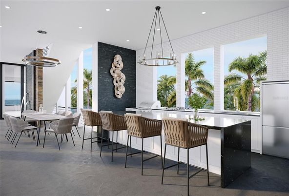 Dining room, Interior, Kitchen, Pendant Lights, Recessed Lighting