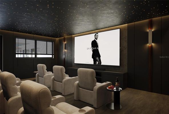 Home Theatre Room, Interior, Projection Screen, Theatre Room