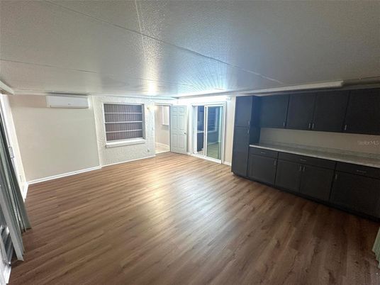 Empty room, Interior, Kitchen, Wood Texture Flooring