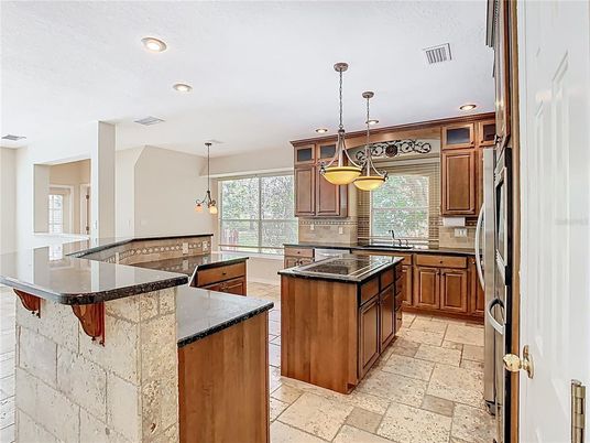 Interior, Kitchen, Pendant Lights, Recessed Lighting