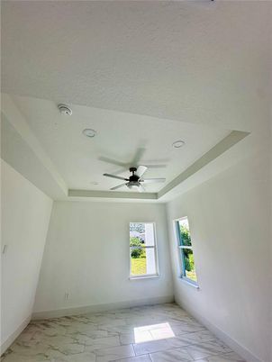 Empty room, Interior, Marble, Recessed Lighting