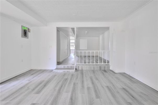 Empty room, Interior, Wood Texture Flooring