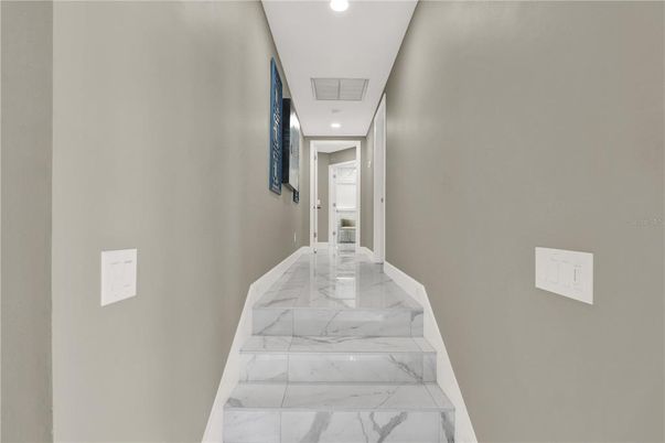 Interior, Marble, Recessed Lighting