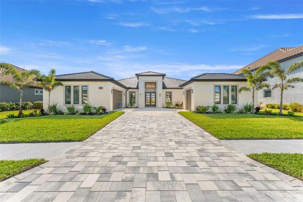Backyard, Exterior, Facade, Mediterranean