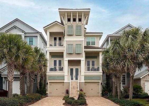 Attached, Exterior, Facade, Rowhouse