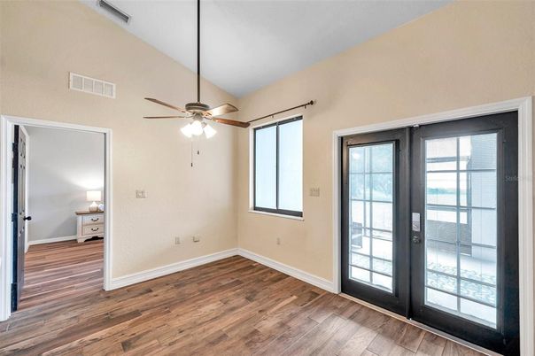 Empty room, Interior, Wood Texture Flooring