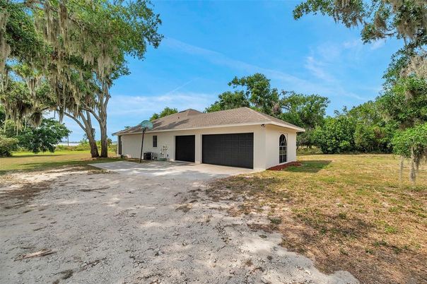 Backyard, Detached Garage, Exterior