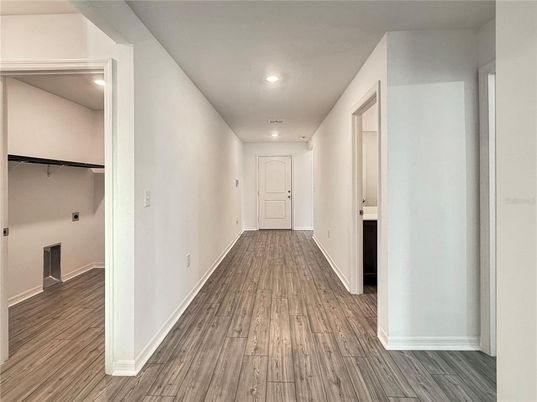 Interior, Recessed Lighting, Wood Texture Flooring
