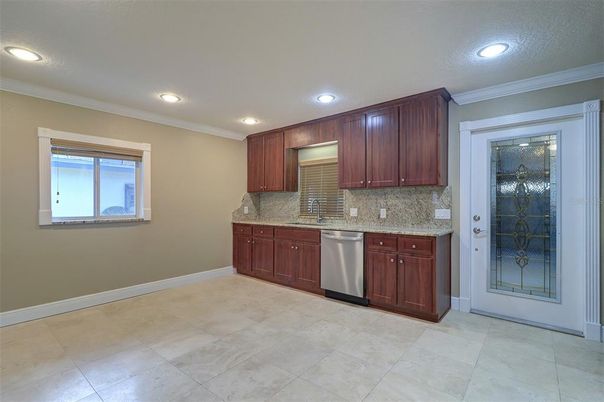 Interior, Kitchen, Recessed Lighting, Stainless Steel Appliances