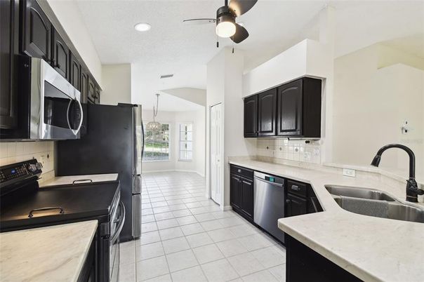 Interior, Kitchen, Recessed Lighting