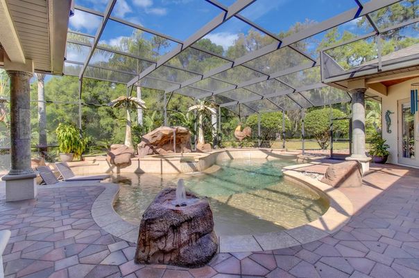 Glass Ceilings, Interior, Pool, Sun Room