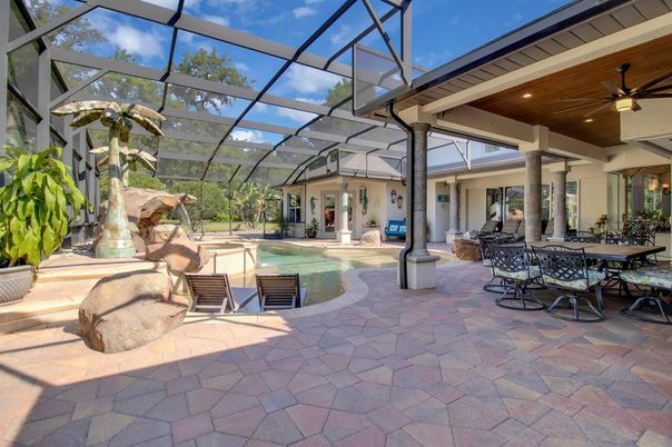 Glass Ceilings, Interior, Pool, Sun Room