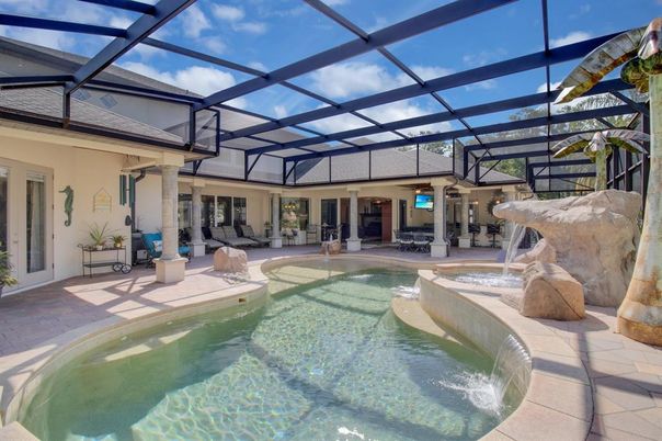 Glass Ceilings, Interior, Pool, Sun Room