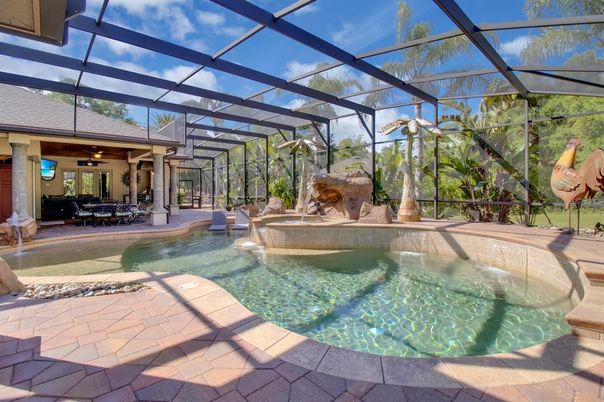 Glass Ceilings, Interior, Pool, Sun Room