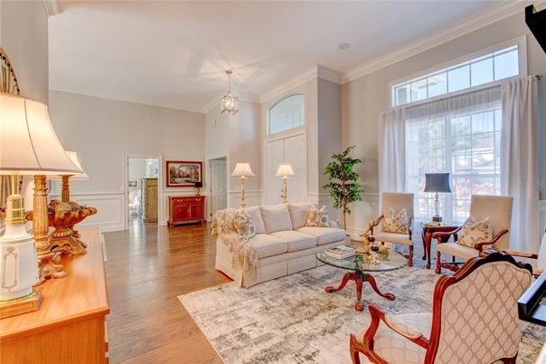 Interior, Living room, Pendant Lights, Wood Texture Flooring