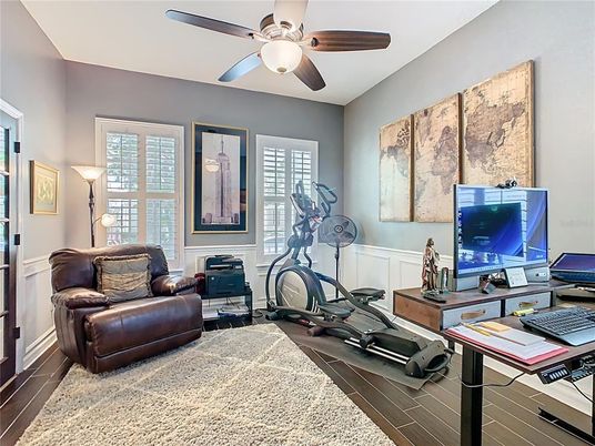 Fitness Equipment, Home Office, Interior