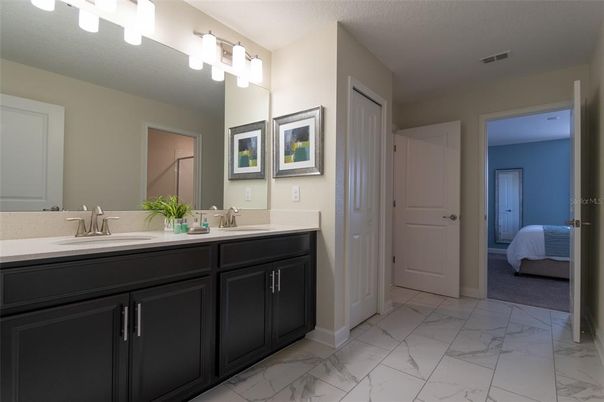 Bathroom, Dual Sink Vanities, Interior, Marble