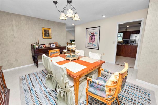 Dining room, Interior, Kitchen, Pendant Lights, Recessed Lighting