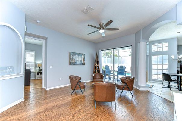 Dining room, Interior, Wood Texture Flooring