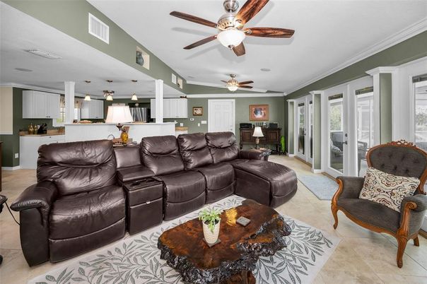Interior, Kitchen, Living room