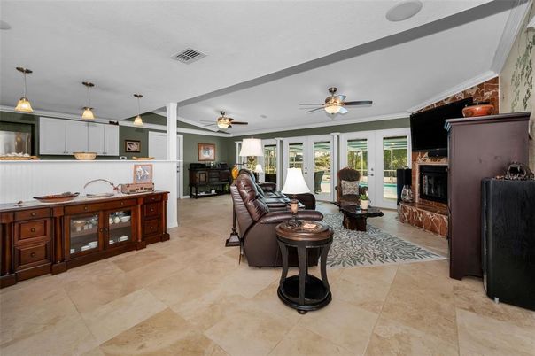 Interior, Kitchen, Living room, Pendant Lights