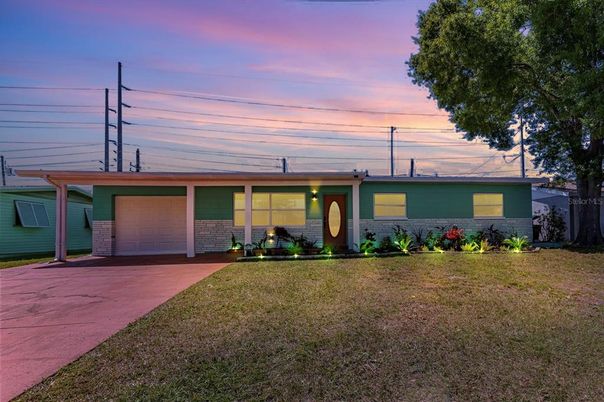 Attached, Backyard, Exterior, Facade, Ranch