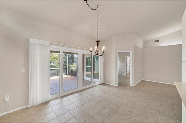 Chandelier, Empty room, Interior, Pendant Lights