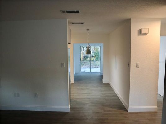 Interior, Pendant Lights, Wood Texture Flooring