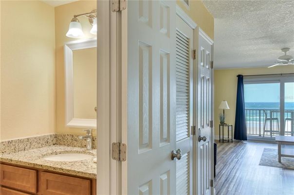 Bathroom, Interior, Water, Wood Texture Flooring