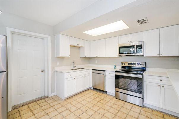 Interior, Kitchen, Stainless Steel Appliances