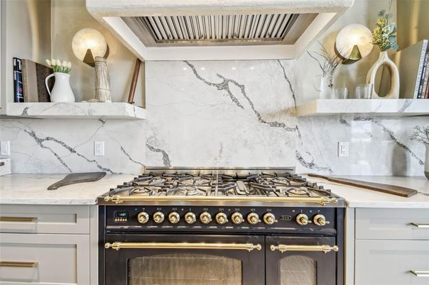 Interior, Kitchen, Marble Walls