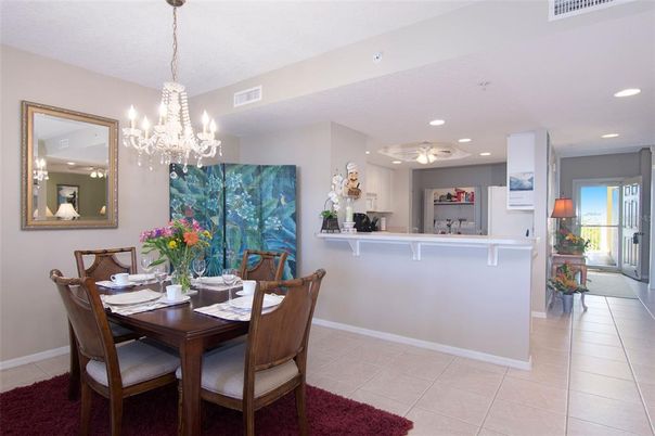Chandelier, Dining room, Interior, Recessed Lighting