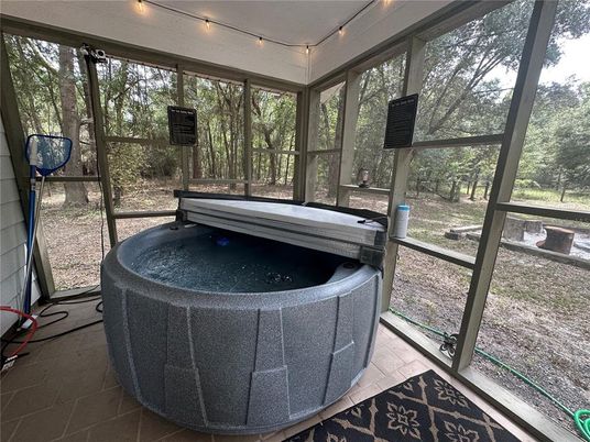 Hot Tub, Interior, Sun Room